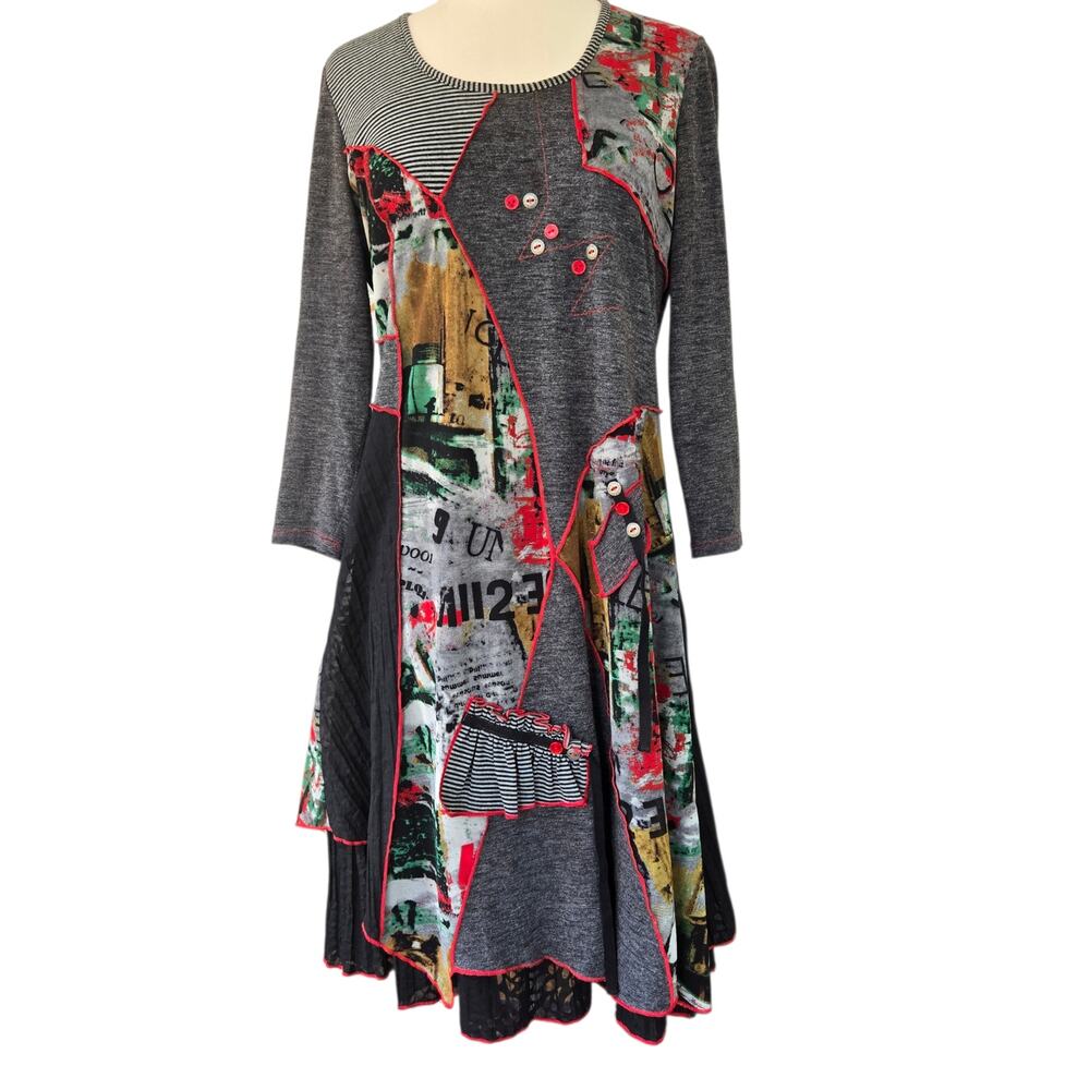 Vintage Bali Subversive Euro Alt Dress Paper Tag Size Large